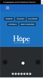Mobile Screenshot of hopepca.org